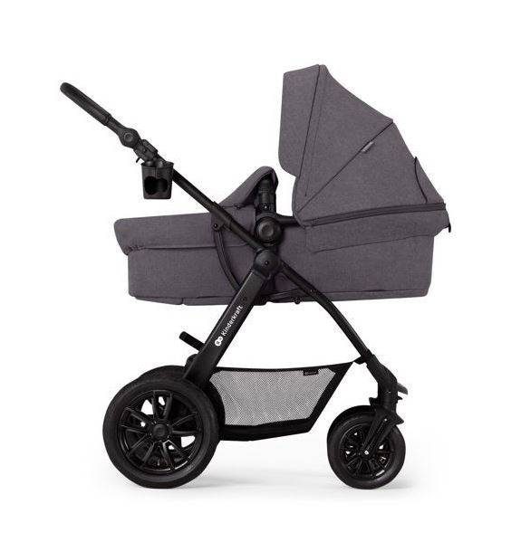 Kinderkraft XMoov Dark Grey Детская коляска 3 в 1 (air)