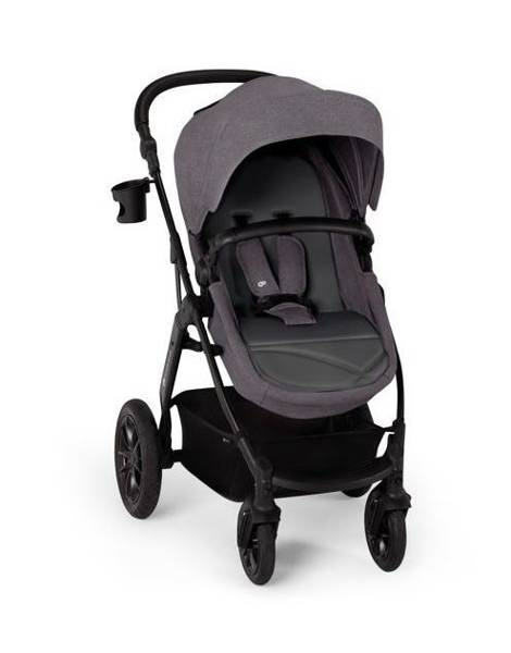 Kinderkraft XMoov Dark Grey Детская коляска 3 в 1 (air)