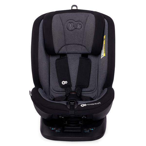 Kinderkraft Xpedition 360 Black Bērnu autosēdeklis 0-36 kg
