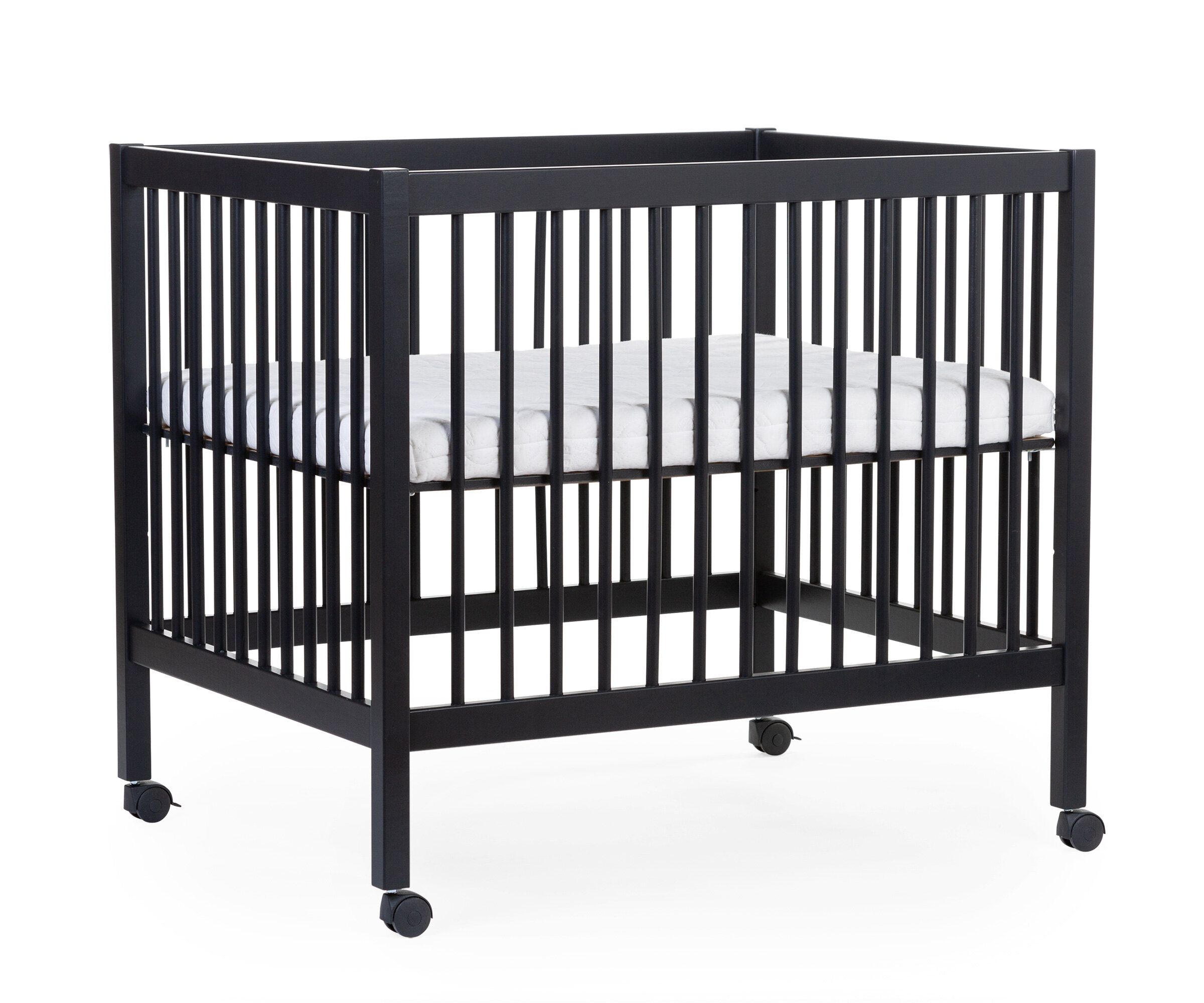 Деревянный манеж Childhome Playpen 97 Wood Black