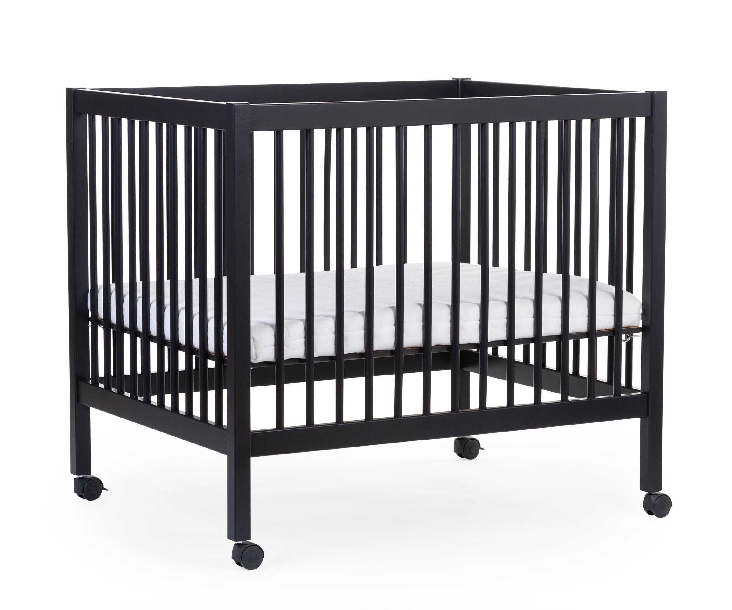 Деревянный манеж Childhome Playpen 97 Wood Black