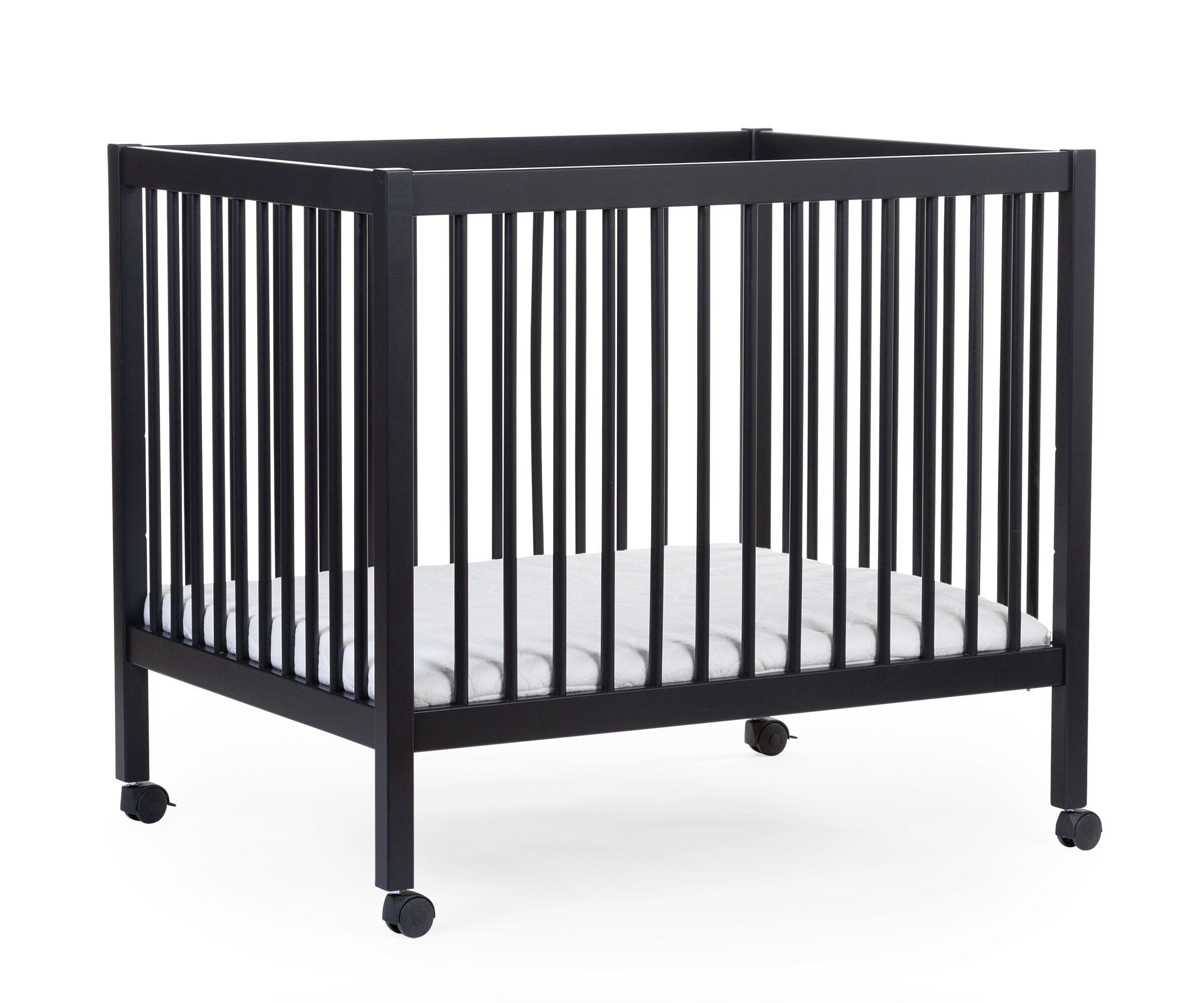 Деревянный манеж Childhome Playpen 97 Wood Black