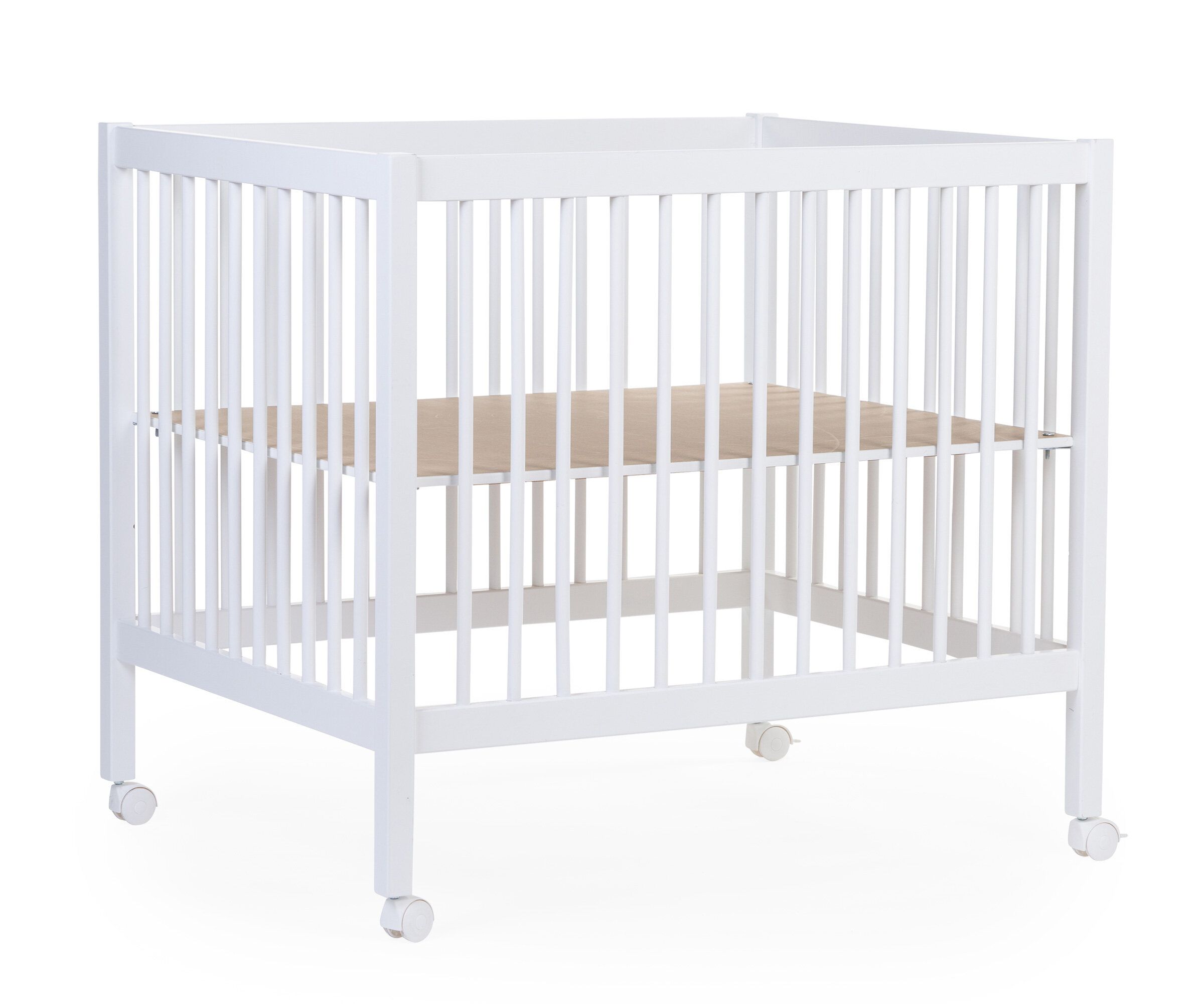 Деревянный манеж Childhome Playpen 97 Wood White