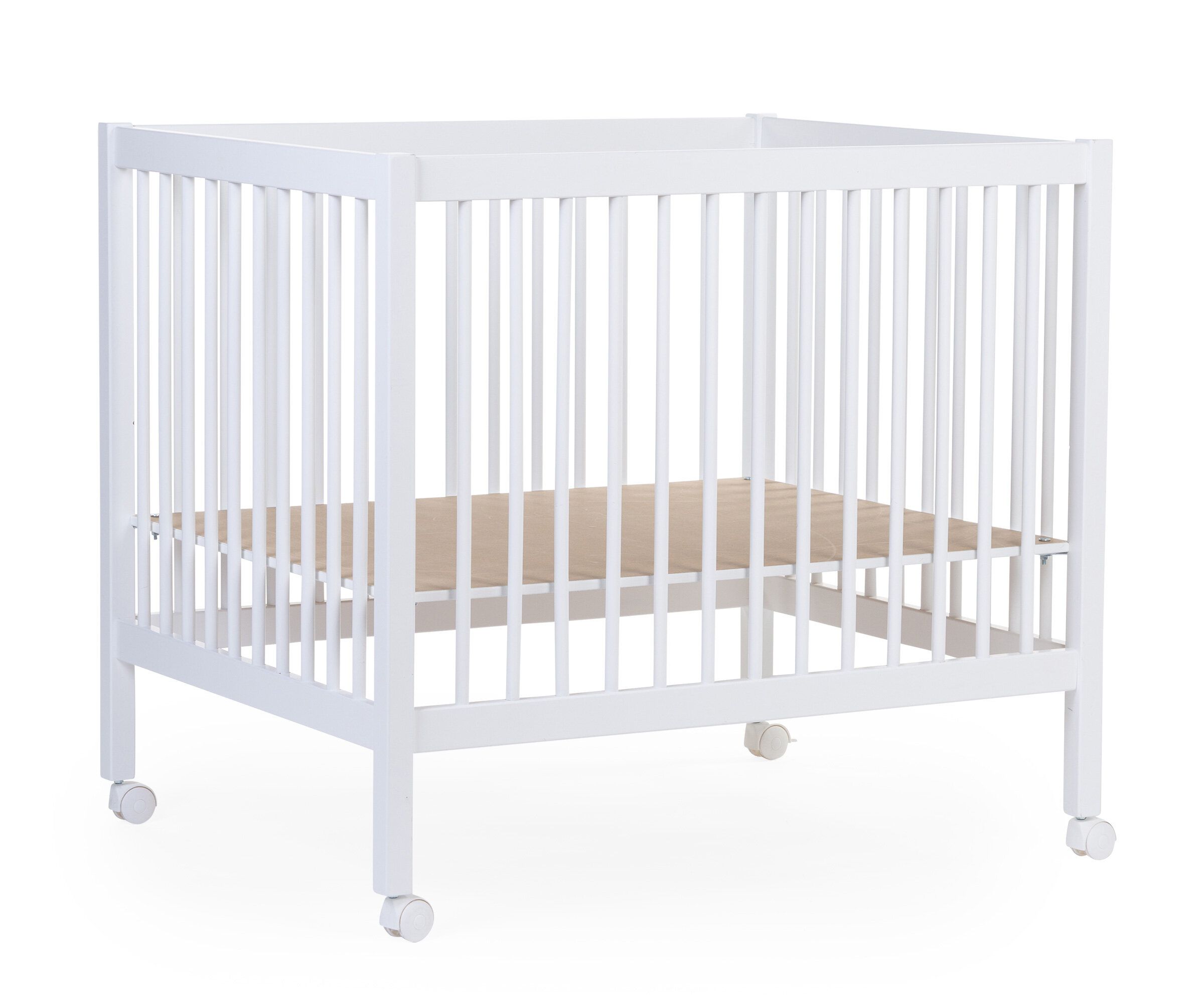 Деревянный манеж Childhome Playpen 97 Wood White