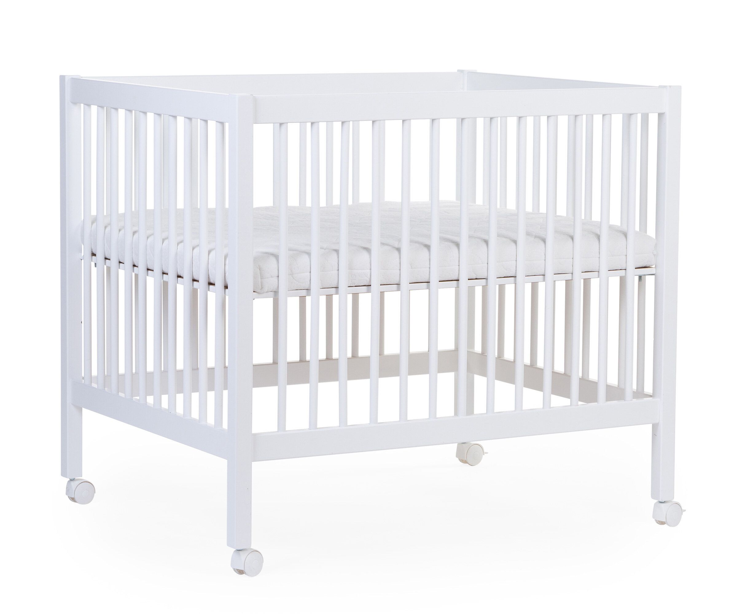 Деревянный манеж Childhome Playpen 97 Wood White