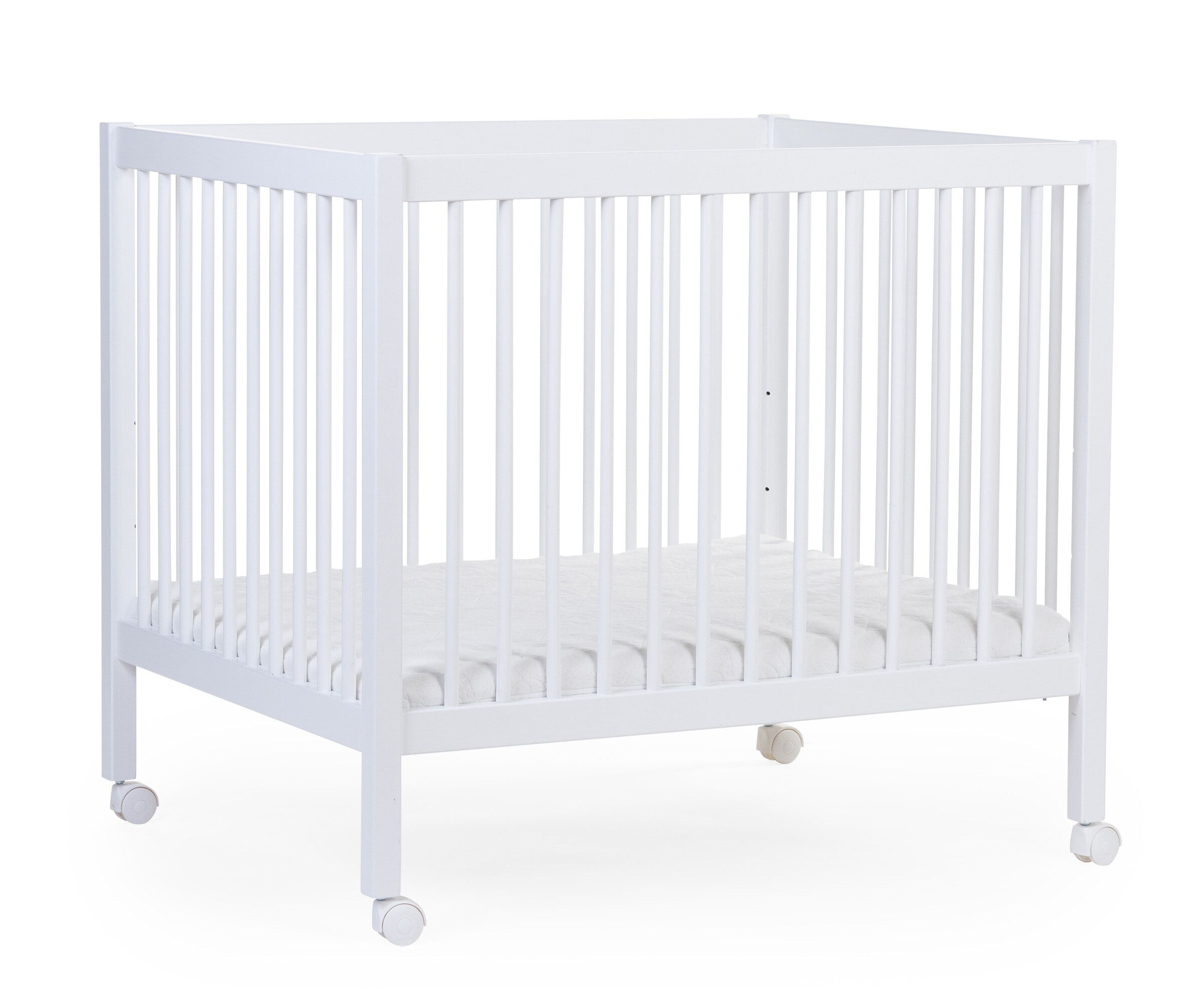 Деревянный манеж Childhome Playpen 97 Wood White