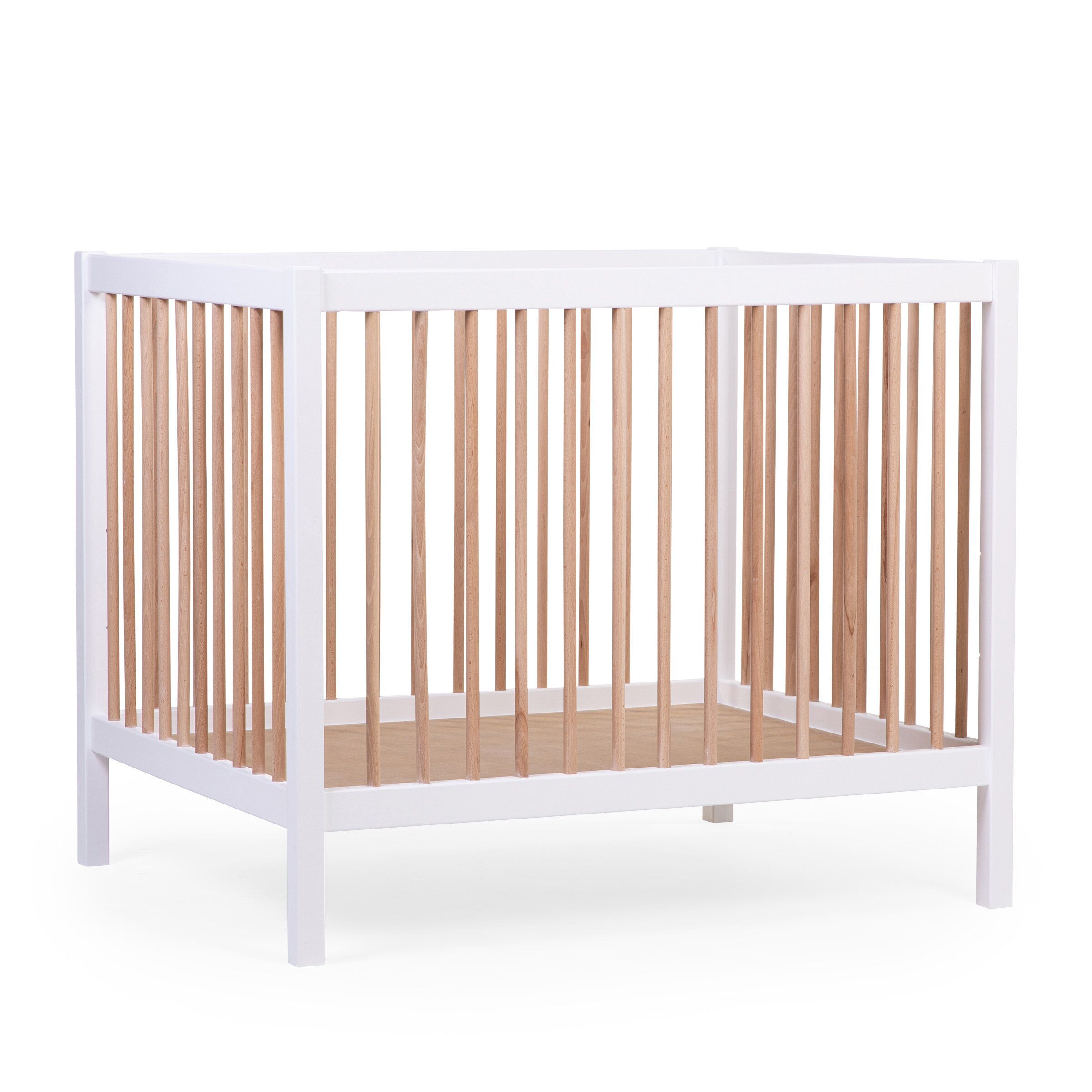 Деревянный манеж Childhome Playpen 97 Wood White Natural