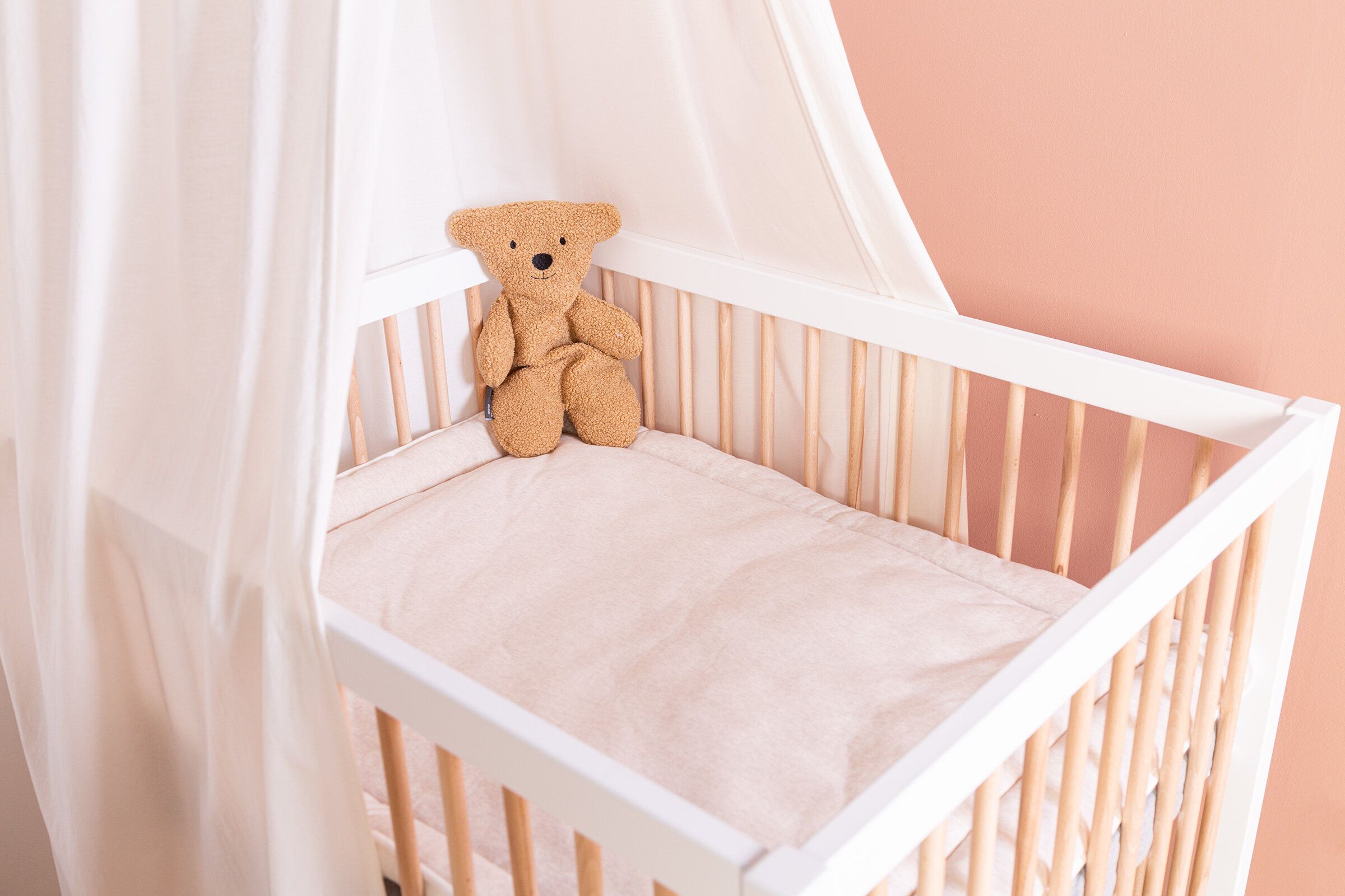 Деревянный манеж Childhome Playpen 97 Wood White Natural