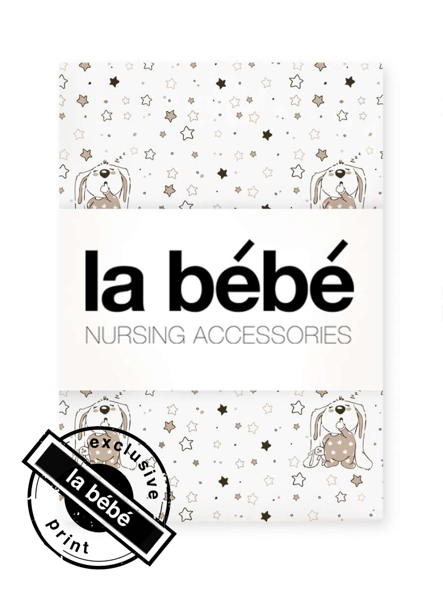 La Bebe Nursing Bunnies Детский хлопковый пододеяльник 60x90 см