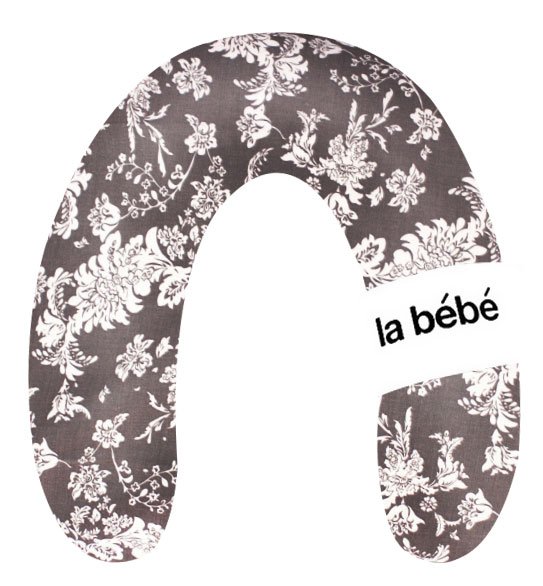 La Bebe Rich Cotton Blossom Aqua pakaviņš mazuļa barošanai, gulēšanai 30x175cm