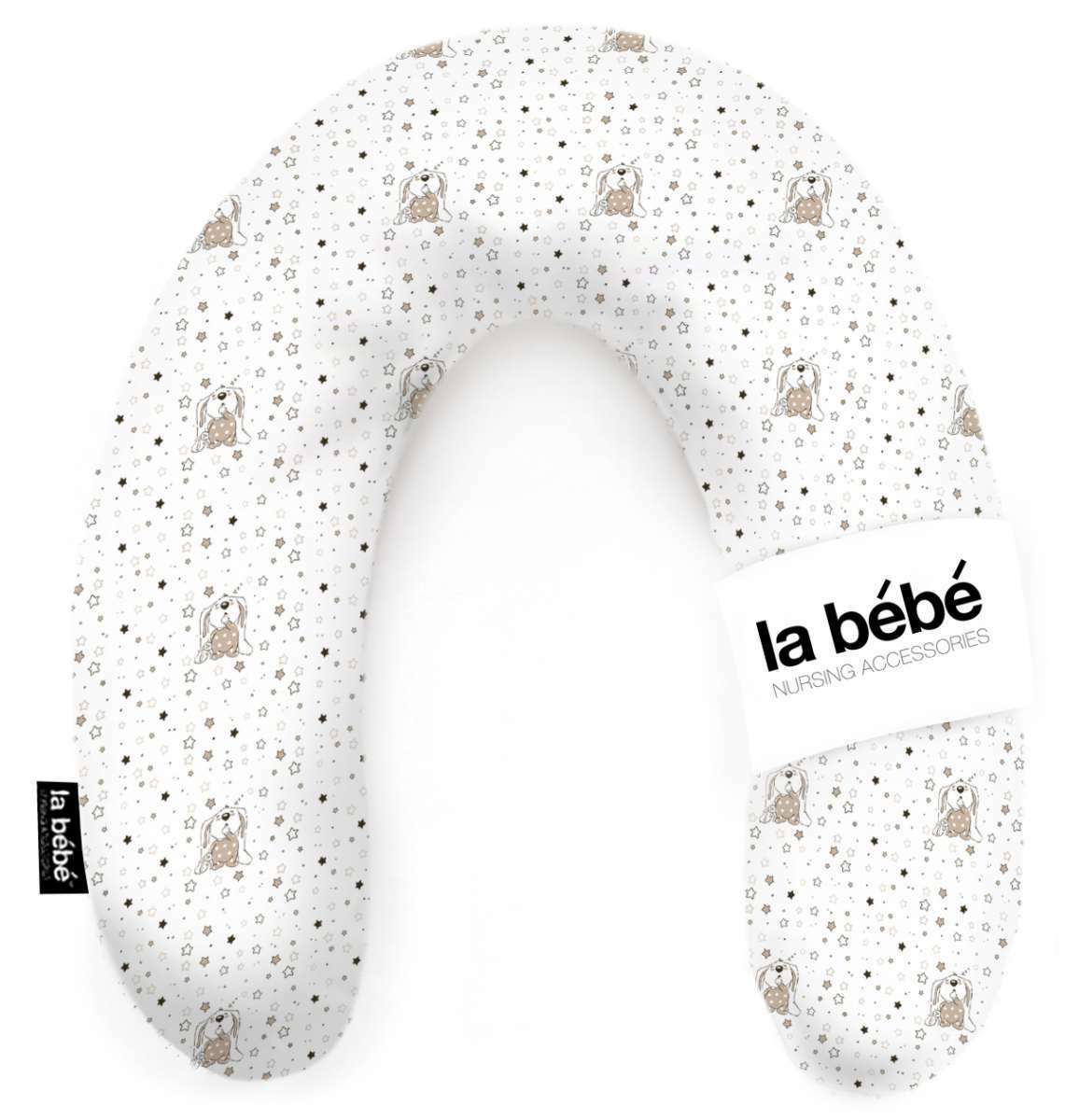 La Bebe Rich Cotton Nursing Maternity Pillow Bears Подковка для сна, кормления малыша 30x104 cm