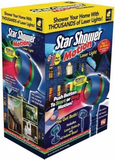 Lāzera Projektors Star Shower Motion 2 režīmi