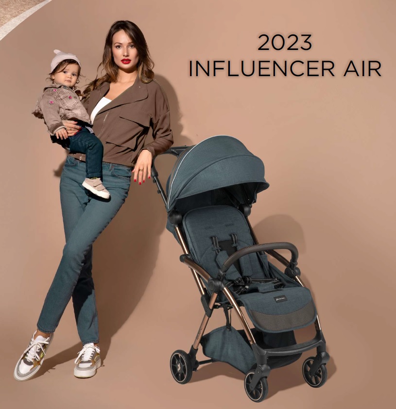 Leclerc Baby Influencer AIR 2023 Golden Mustard Прогулочная коляска