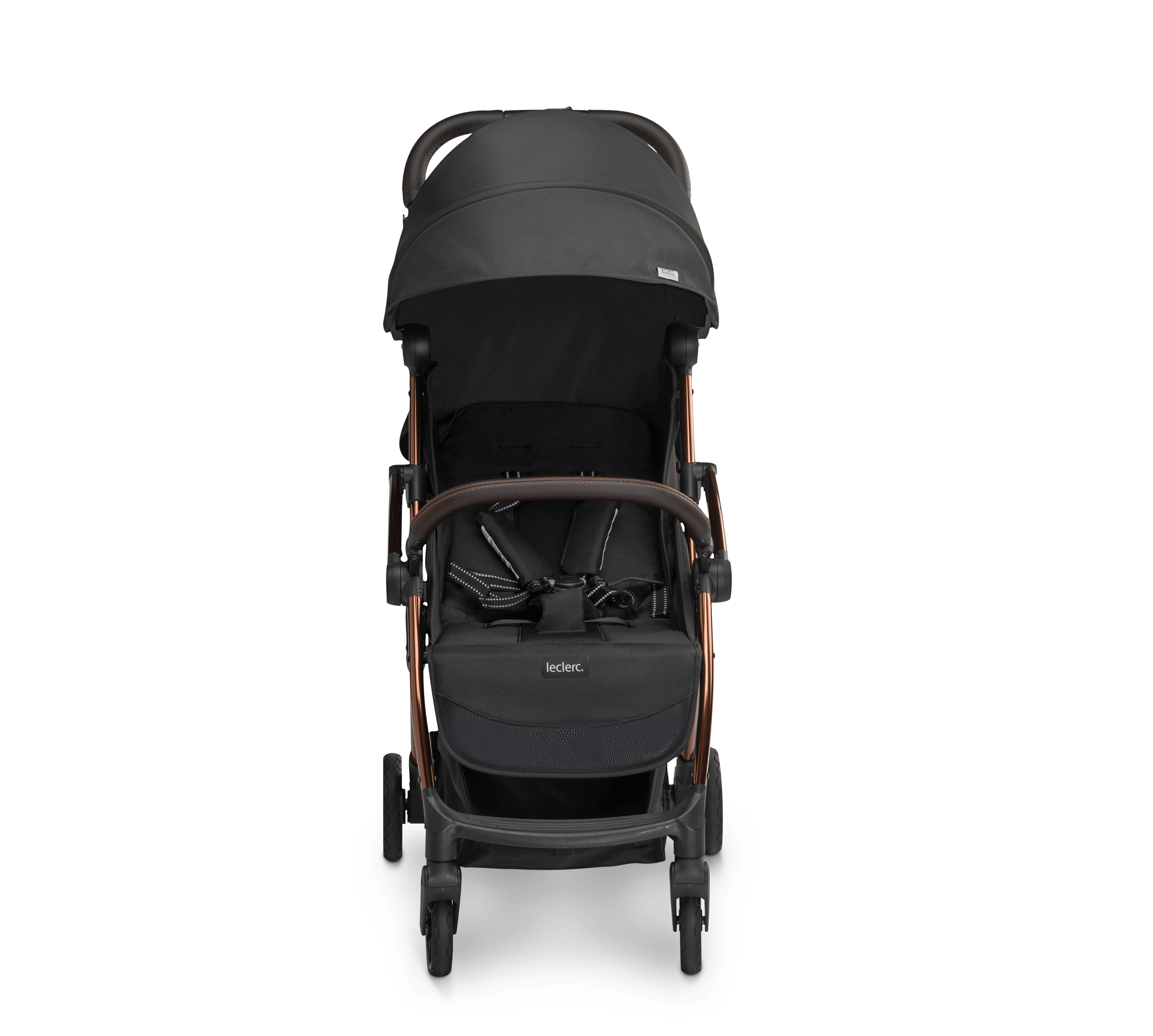 Leclerc Baby Influencer Black Brown Pastaigu rati