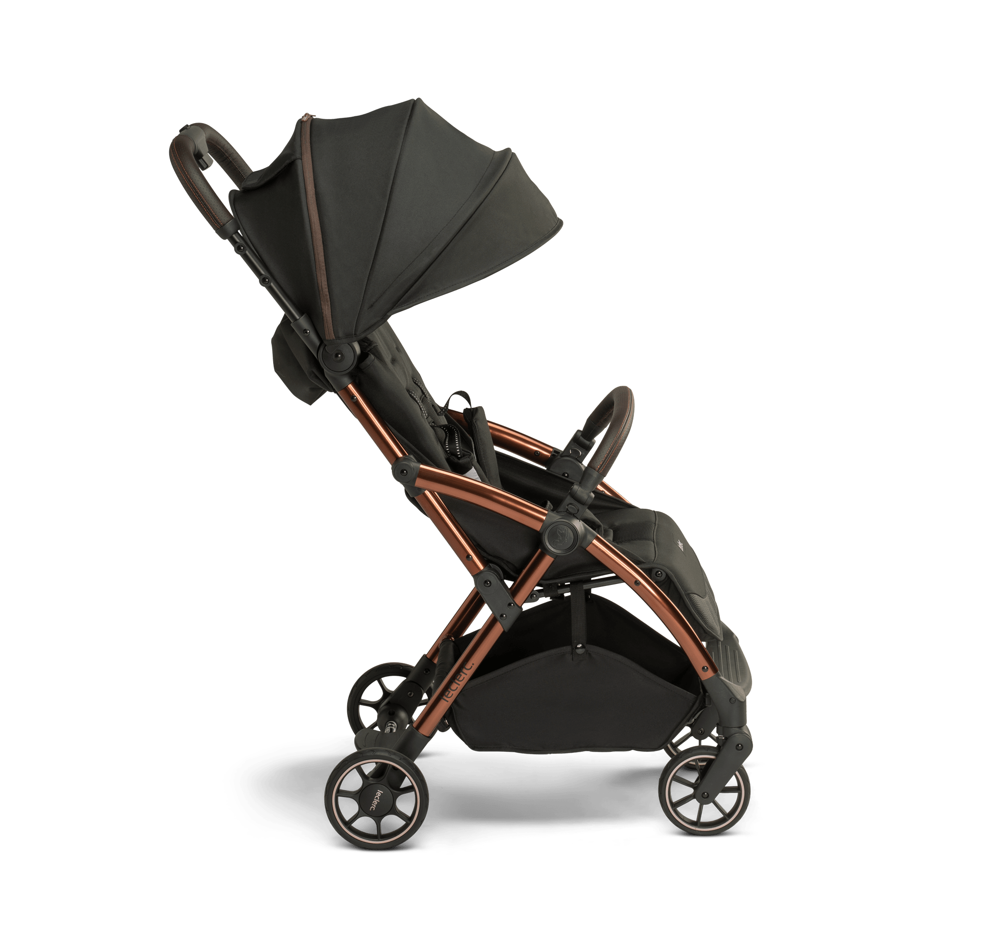 Leclerc Baby Influencer Black Brown Pastaigu rati