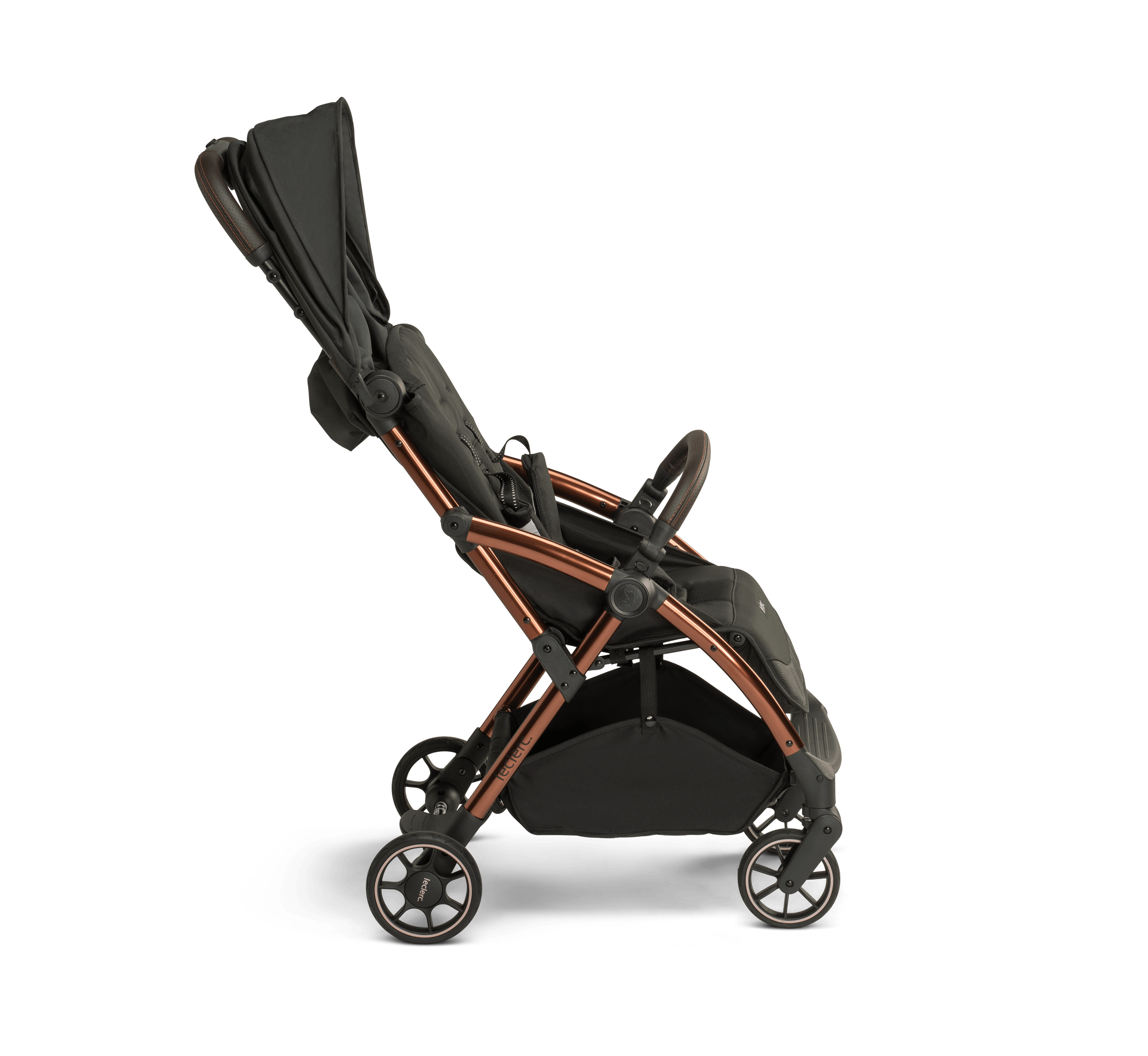 Leclerc Baby Influencer Black Brown Pastaigu rati