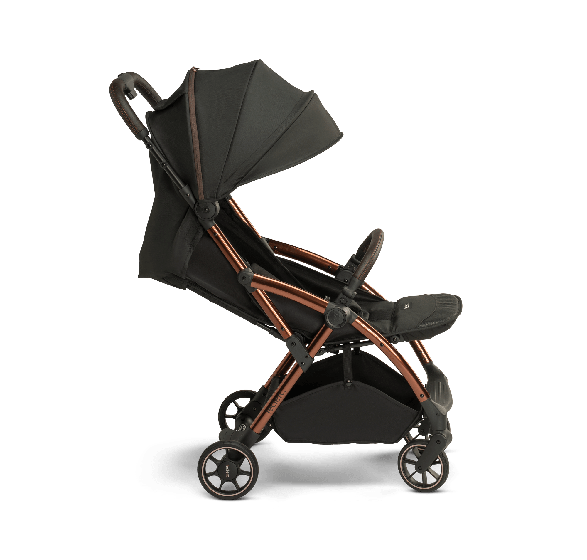 Leclerc Baby Influencer Black Brown Pastaigu rati