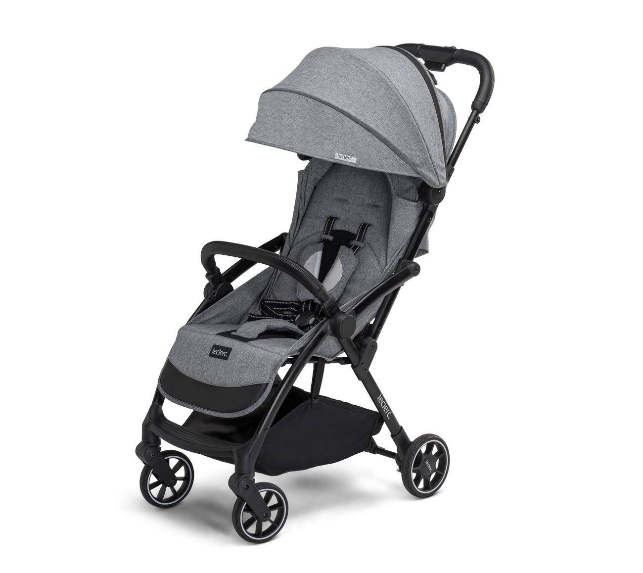 Leclerc Baby Influencer Grey Melange Pastaigu rati