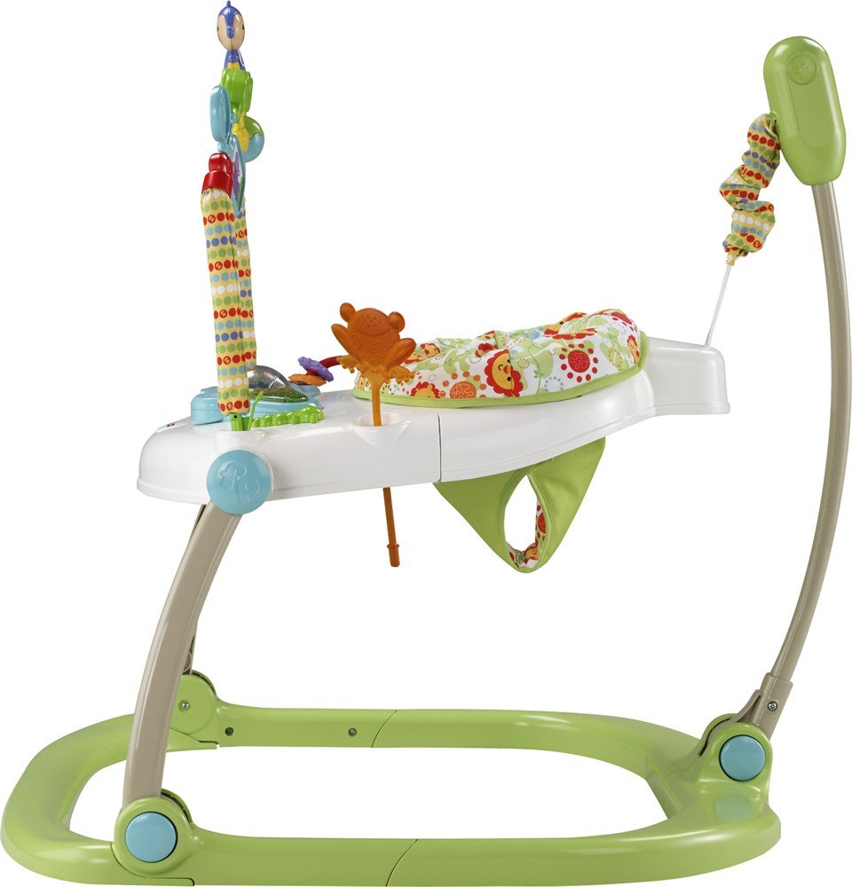 lēkātājs Fisher Price Rainforest Spacesaver Jumperoo CHN38