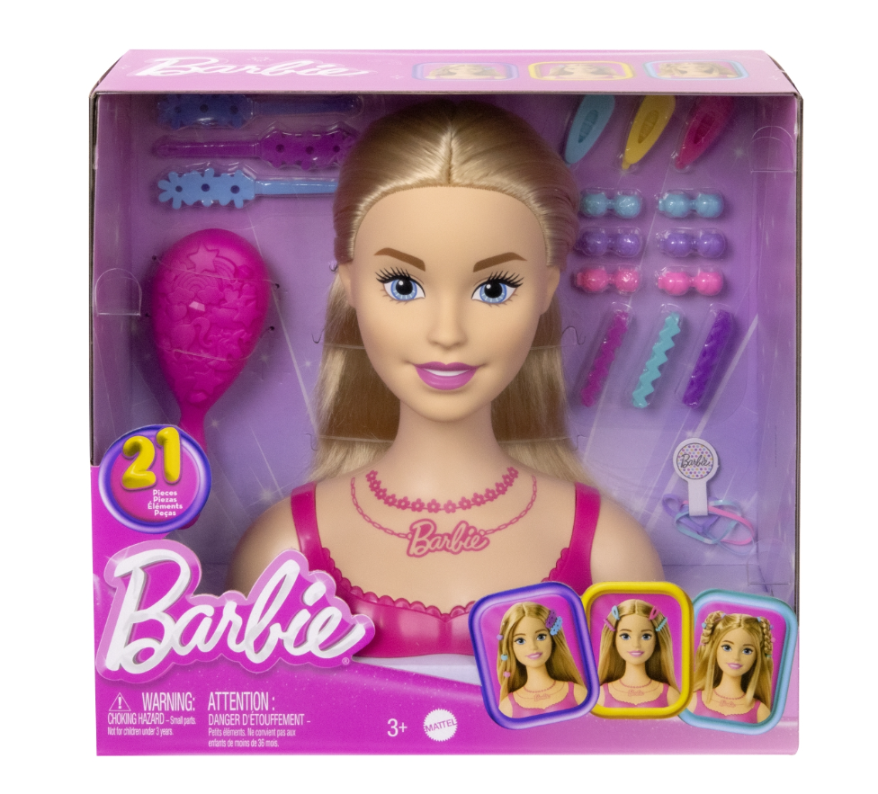 Голова куклы для стилизации Barbie Blonde HMD88