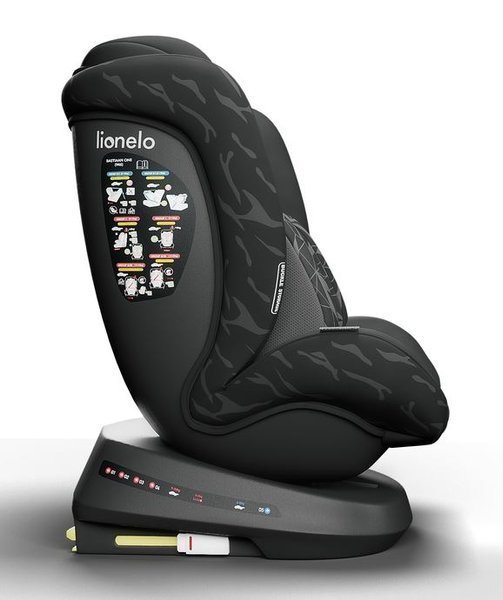 Lionelo Bastiaan One 360 Black Onyx Детское автокресло 0-36 кг