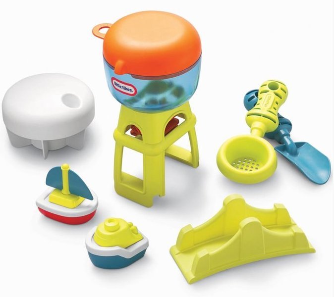 Little Tikes Water Table Стол-песочница с зонтом и зоной для воды