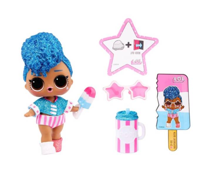 LOL MGA Surprise Summer DayZ Independent Queen Doll with 7 Surprises Игровой набор с куклой