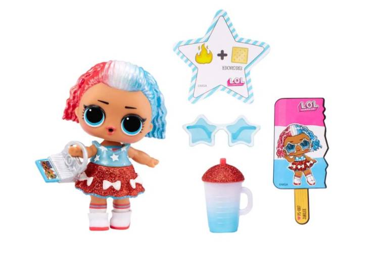 LOL MGA Surprise Summer DayZ Jubilee Doll with 7 Surprises Игровой набор с куклой