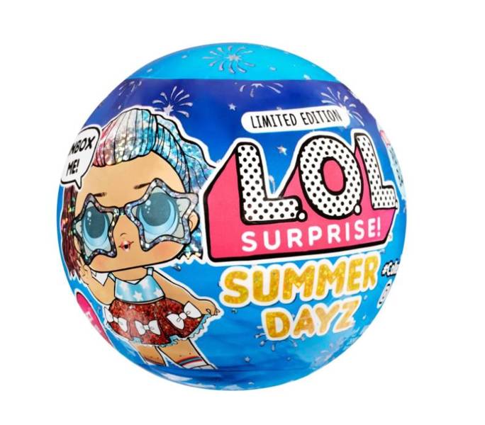 LOL MGA Surprise Summer DayZ Jubilee Doll with 7 Surprises Игровой набор с куклой