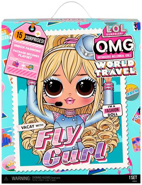 LOL Surprise OMG Travel Doll - Fly Gurl