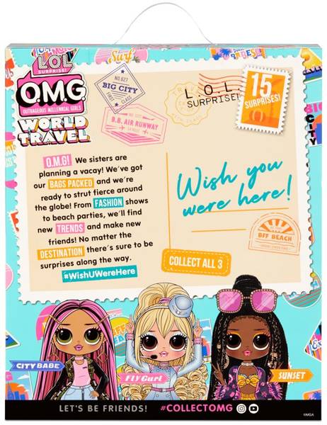 LOL Surprise OMG Travel Doll - Sunset