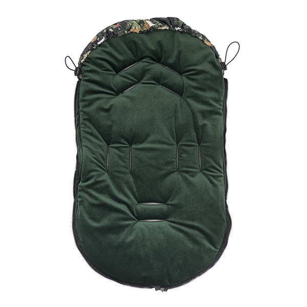 Makaszka Premium Glamour Green Cпальный мешок в коляску 12-36m