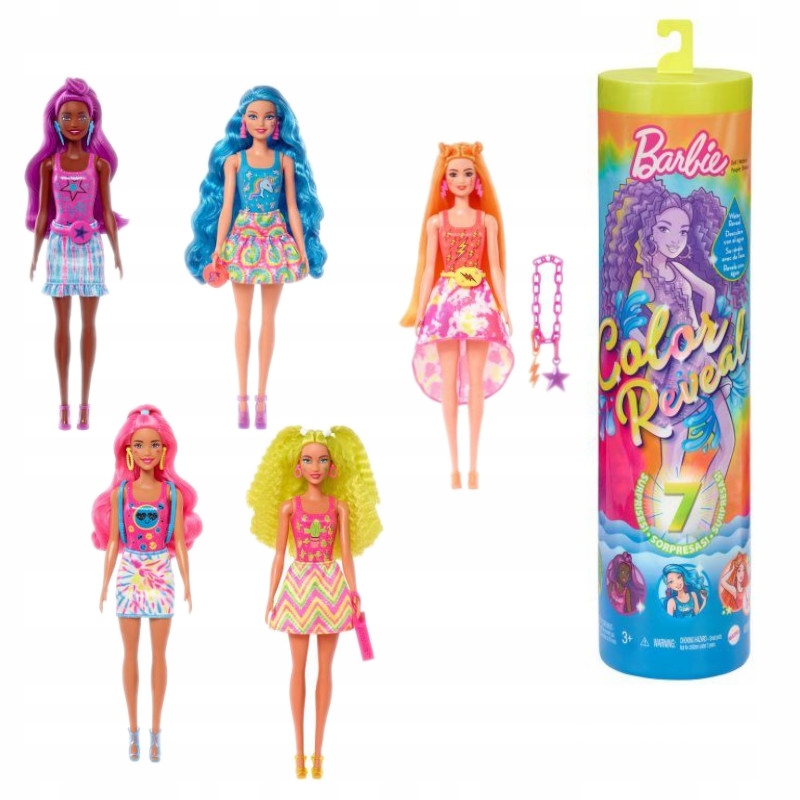 Mattel Barbie Color Reveal Doll кукла HCC67