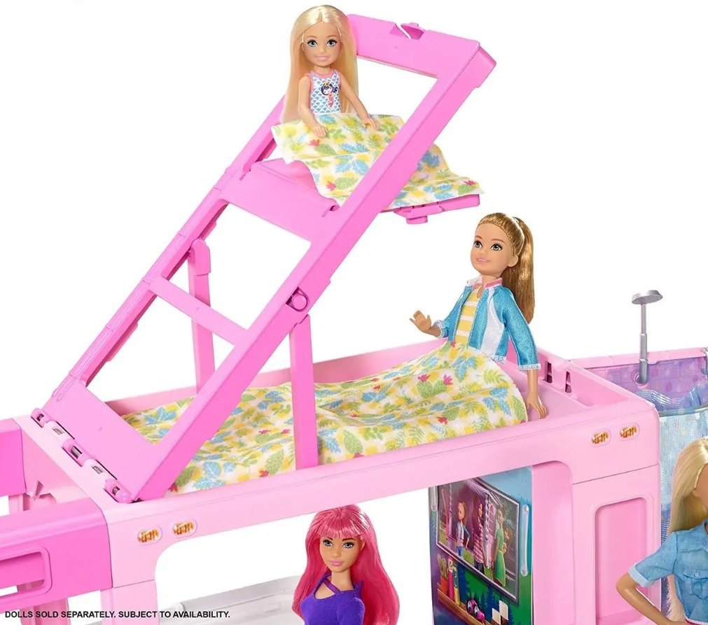 Mattel Barbie DreamCamper 3in1 GHL93