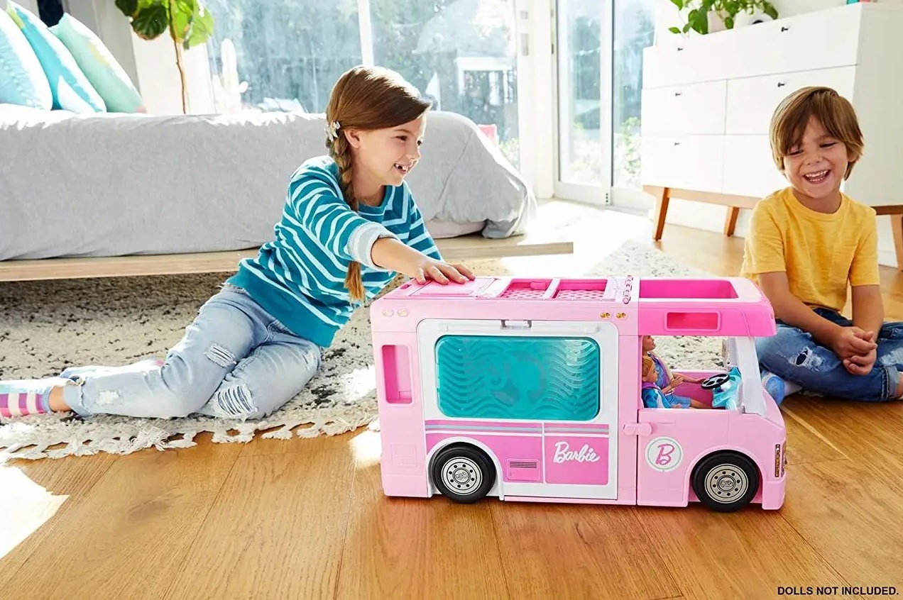 Mattel Barbie DreamCamper 3in1 GHL93