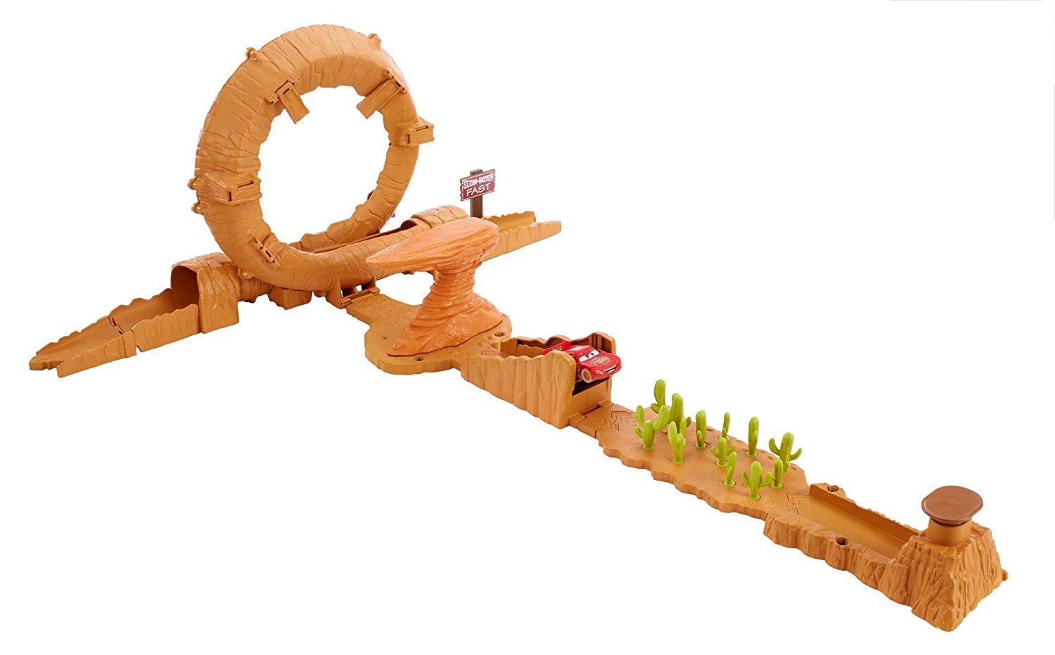 Mattel Disney Pixar Cars 3 Willy's Butte Transforming Track Set DVF40 Автомобильная трасса