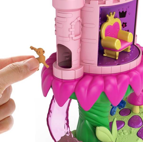 Mattel Polly Pocket Rainbow Funland Fairy Flight Ride GYK41 GYK43 Комплект Сказочный полет