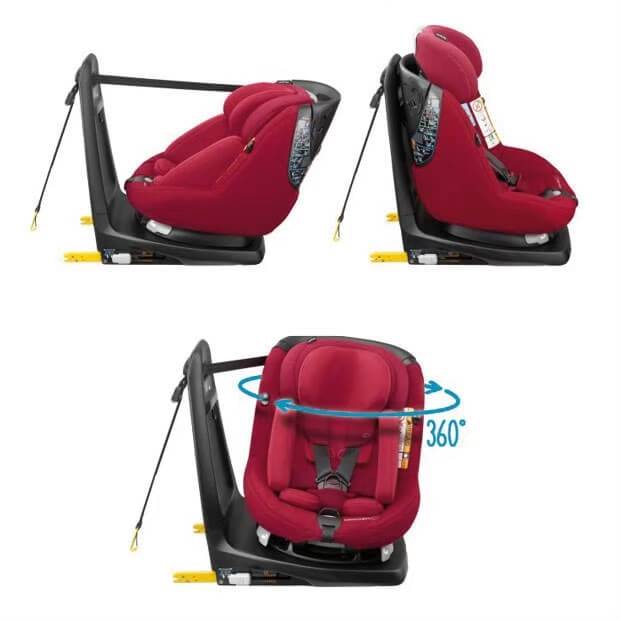 MAXI COSI AxissFix Plus Earth Brown Bērnu autosēdeklis 0-18 kg