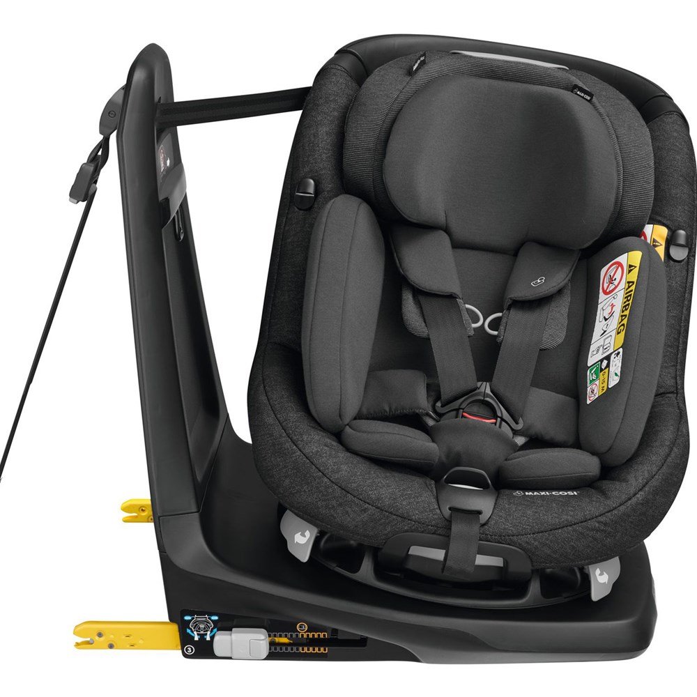 MAXI COSI AxissFix Plus Nomad Black Autos deklis 0 18 kg BabyBest.lv