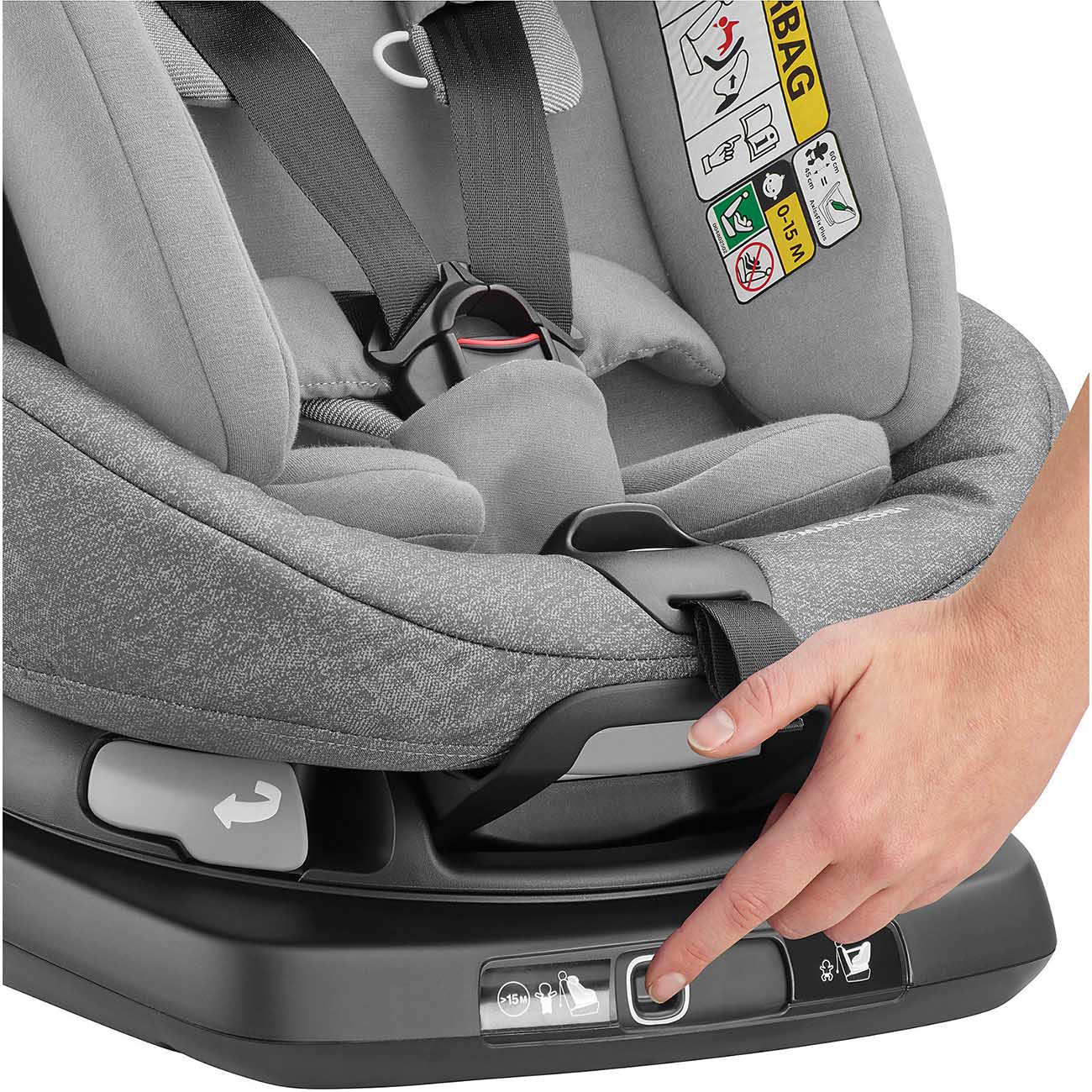 MAXI COSI AxissFix Plus Nomad Grey Детское автокресло 0-18 кг