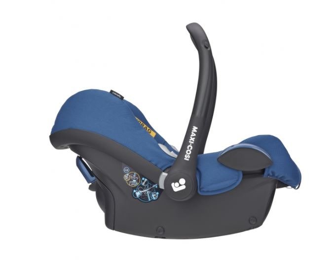 MAXI COSI CABRIOFIX Essential Blue Bērnu autosēdeklis 0-13 kg + Familyfix bāze