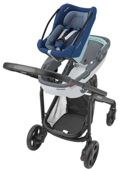 Maxi Cosi Coral 360 Essential blue Детское автокресло 0-13 кг + Familyfix 360 база