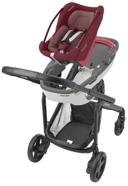 Maxi Cosi Coral 360 Essential red Детское автокресло 0-13 кг + Familyfix 360 база