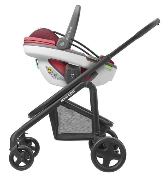 Maxi Cosi Coral 360 Essential red Детское автокресло 0-13 кг + Familyfix 360 база