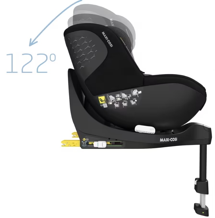 Maxi Cosi Mica Pro Eco i-Size 360 Authentic black Bērnu autosēdeklis 0-18 kg