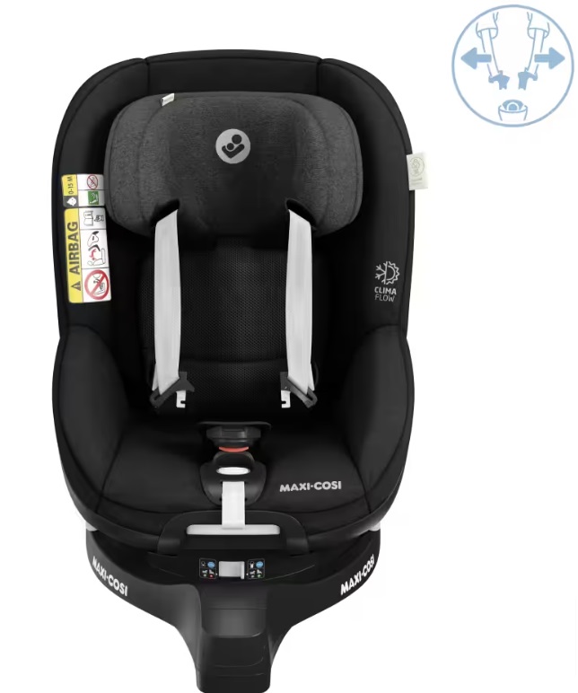 Maxi Cosi Mica Pro Eco i-Size 360 Authentic black Bērnu autosēdeklis 0-18 kg