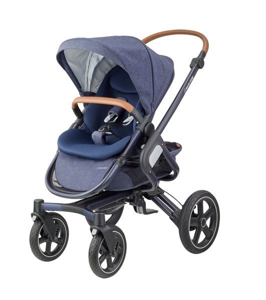 MAXI-COSI Nova 4 Sparkling Blue Прогулочная коляска + Cabriofix 0-13 кг