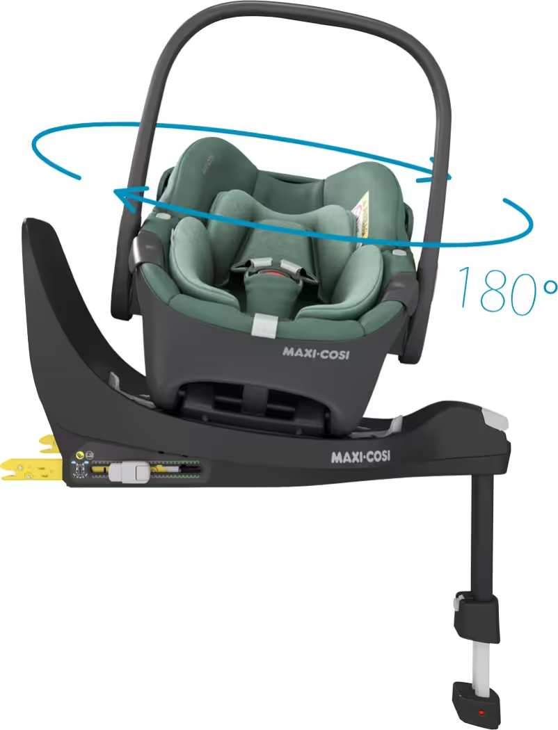 MAXI COSI Pebble 360 Essential Green Bērnu autosēdeklis 0-13 kg