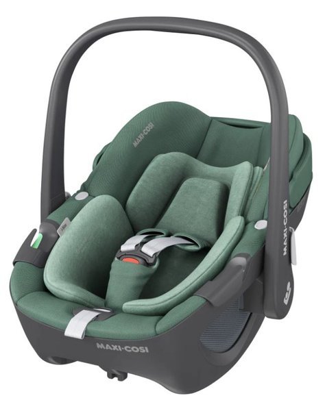 Maxi Cosi Pebble Essential green Bērnu autosēdeklis 0-13 kg + Familyfix 360 bāze