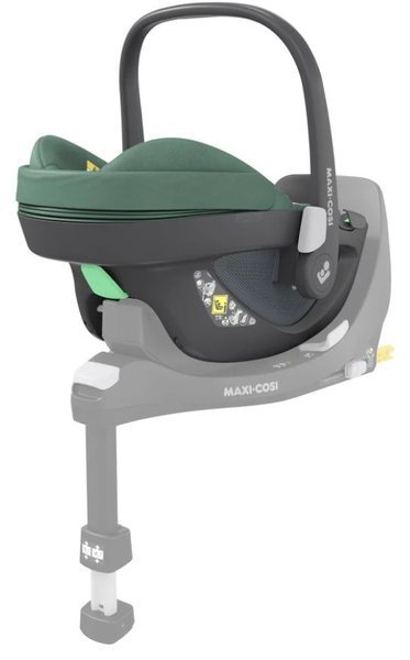 Maxi Cosi Pebble Essential green Bērnu autosēdeklis 0-13 kg + Familyfix 360 bāze